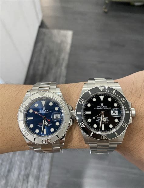 rolex submariner yachtmaster 2|yachtmaster vs submariner reddit.